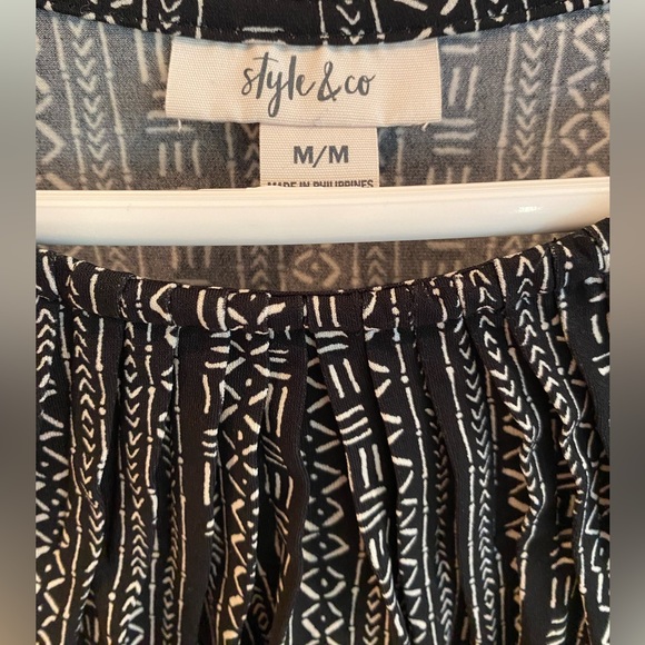 Style & Co. pleated top - Picture 2 of 5